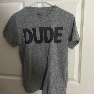 Crewcuts Dude Gray T-shirt, size 14